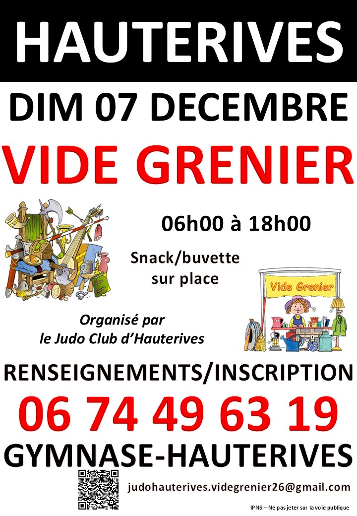 Vide-grenier à HAUTERIVES