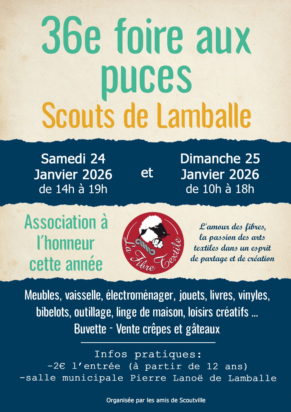 Vide-grenier à Lamballe