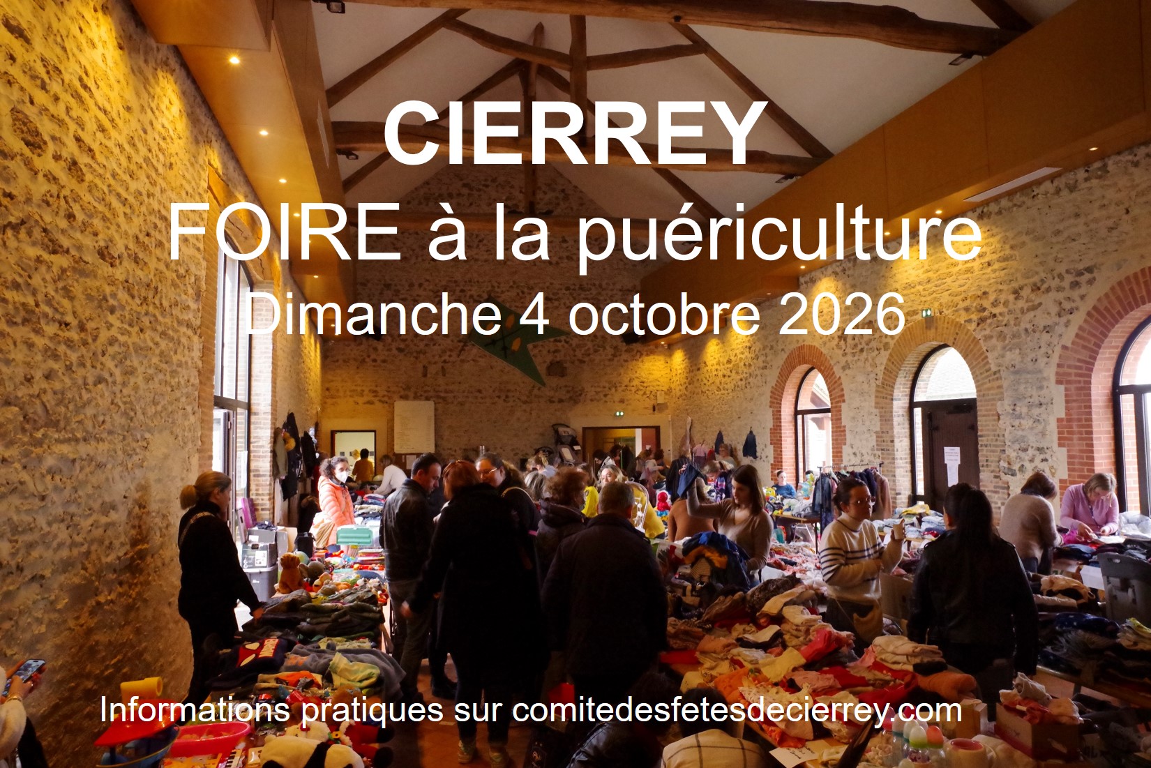 Vide-grenier à Cierrey