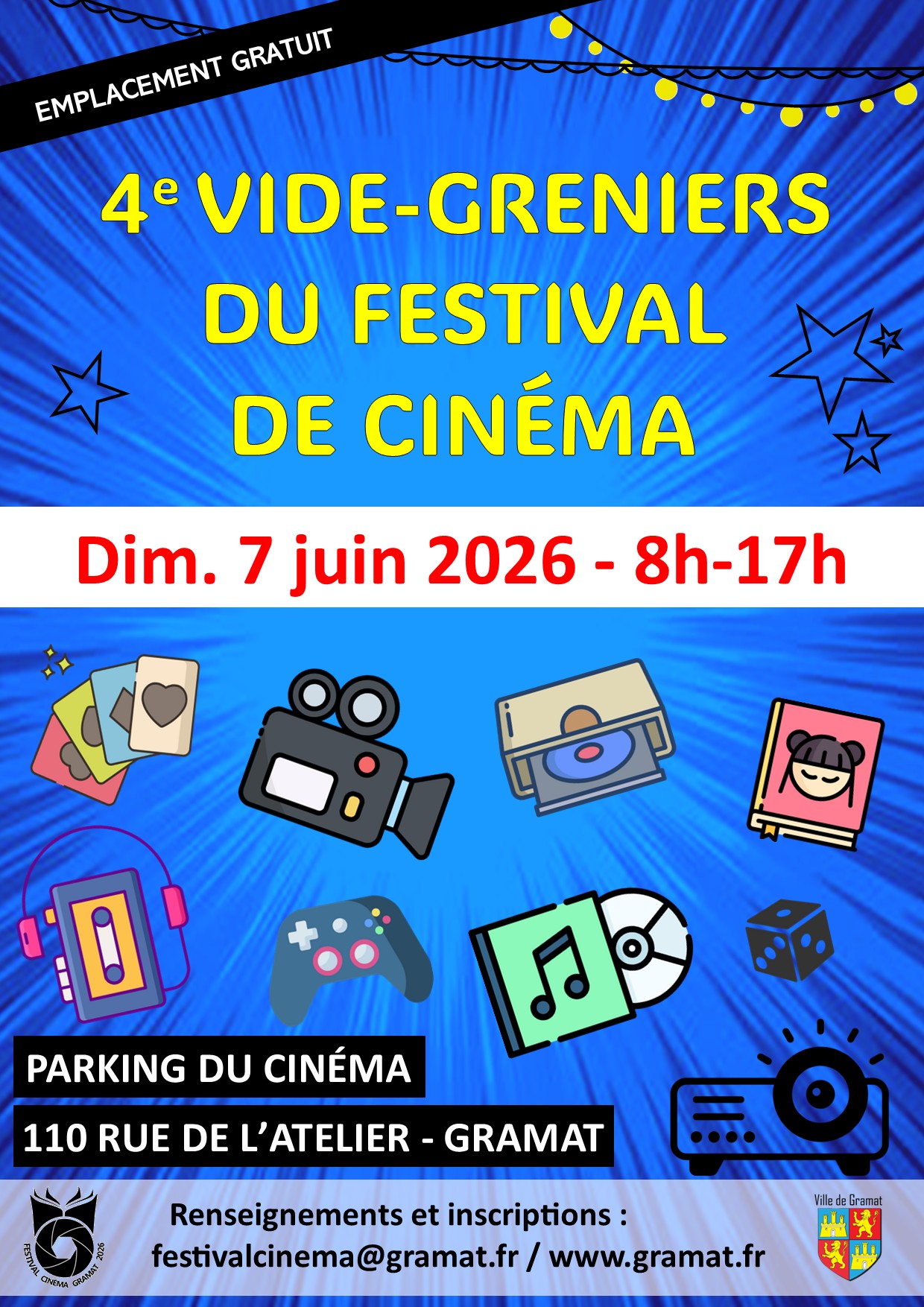 Vide-grenier à Gramat