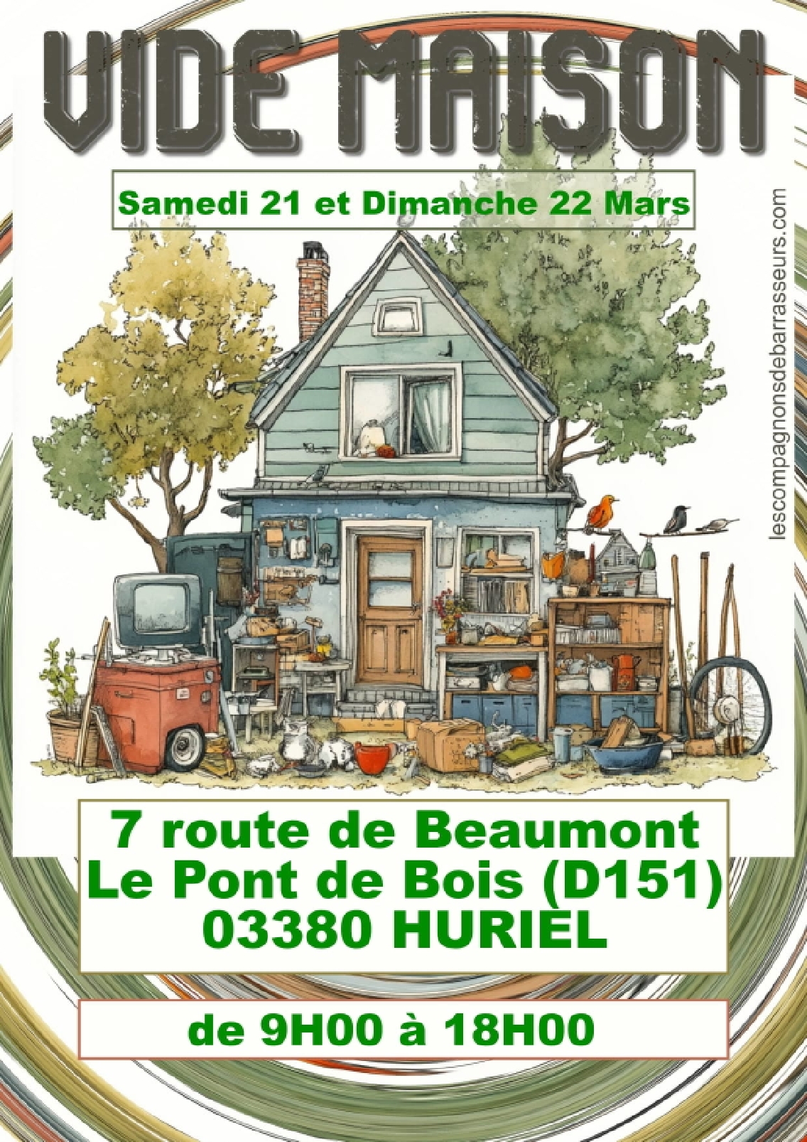 Vide-grenier à Huriel 