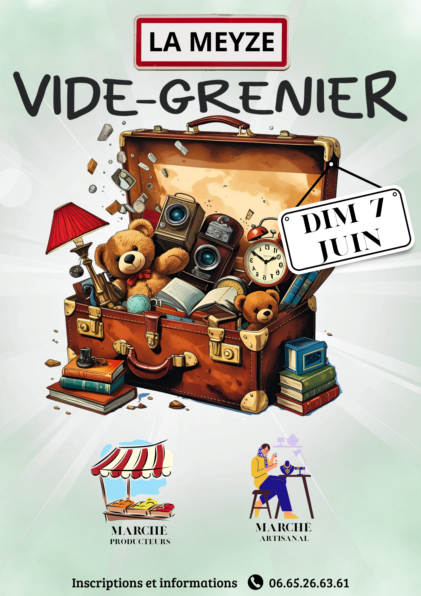 Vide-grenier à La Meyze