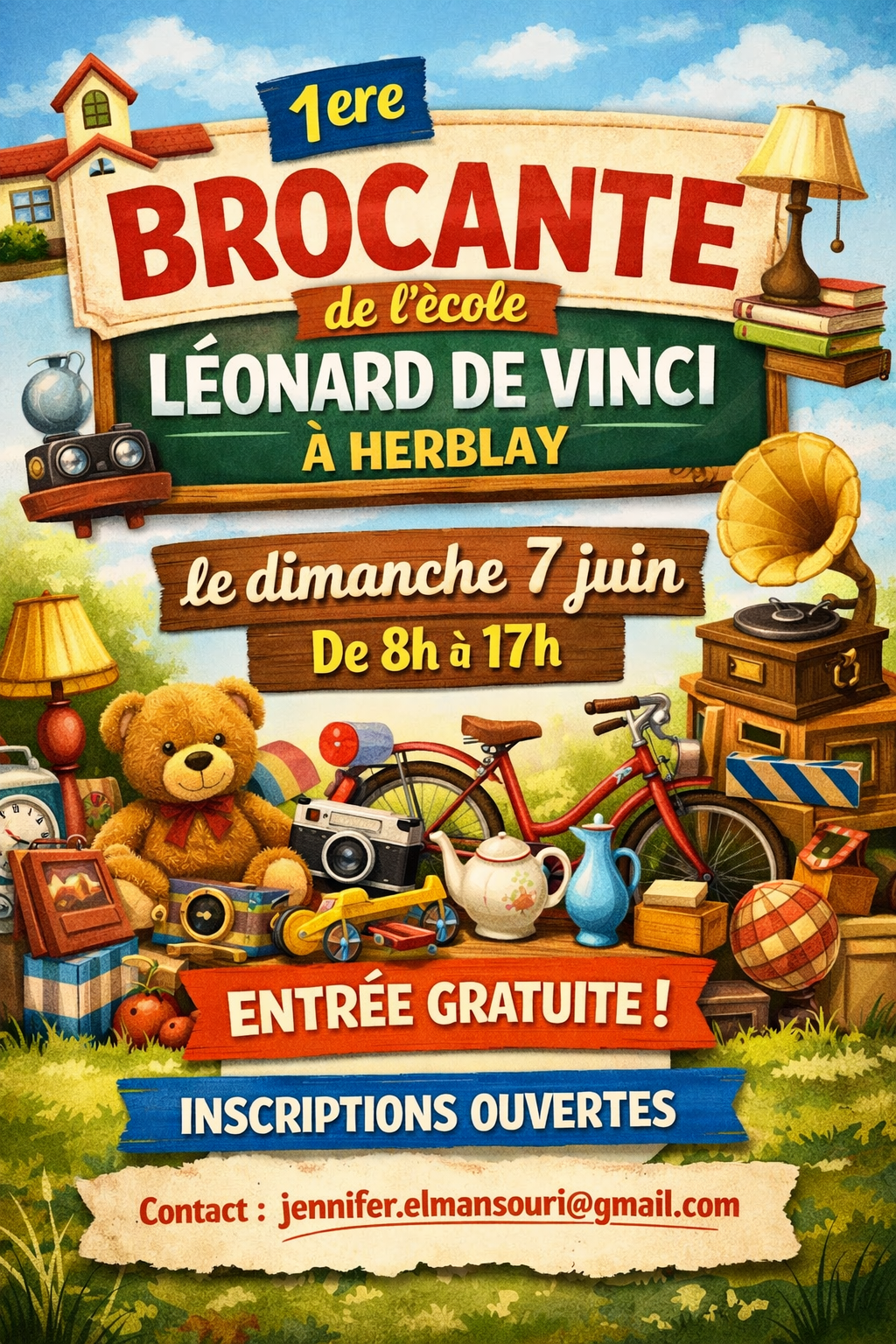 Vide-grenier à herblay
