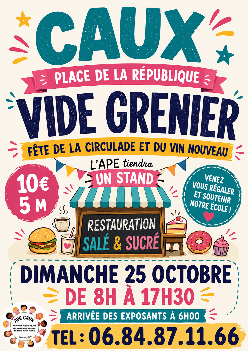 Vide-grenier à caux